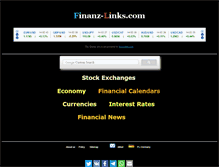Tablet Screenshot of finanz-links.com